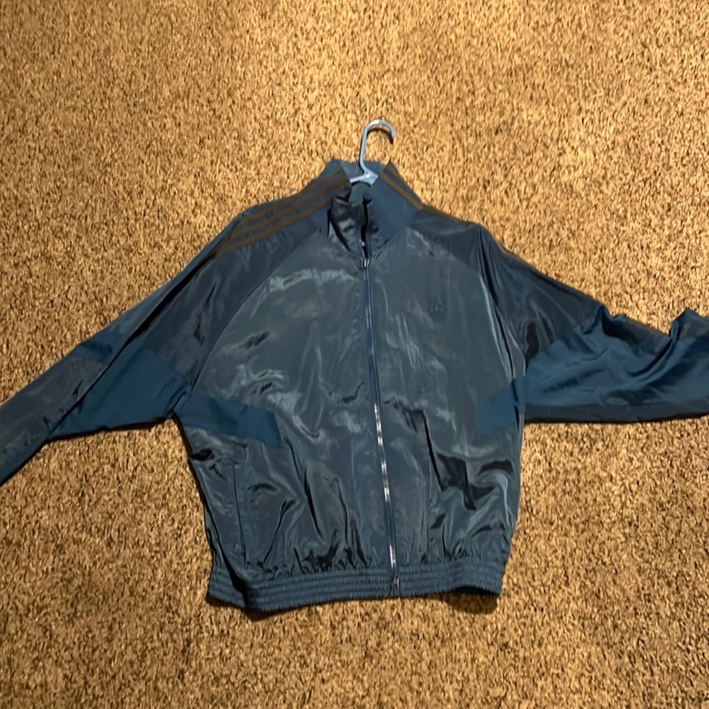 Adidas track windbreaker